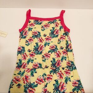 Girls Size 4/5 Floral Romper New‎ With Tags